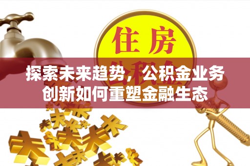 循化探索未来趋势，公积金业务创新如何重塑金融生态