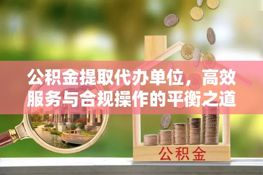 循化公积金提取代办单位，高效服务与合规操作的平衡之道