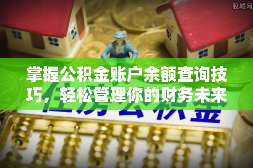 循化掌握公积金账户余额查询技巧，轻松管理你的财务未来