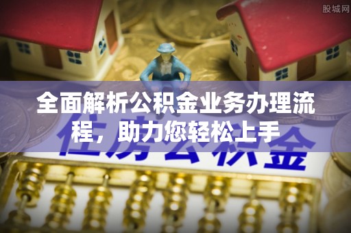 循化全面解析公积金业务办理流程，助力您轻松上手