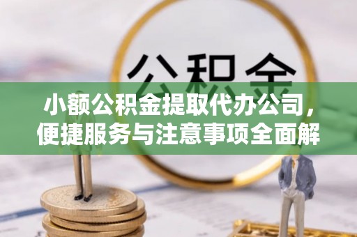 循化小额公积金提取代办公司，便捷服务与注意事项全面解析
