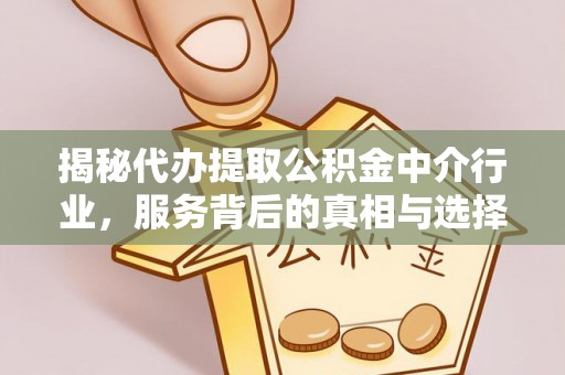 循化揭秘代办提取公积金中介行业，服务背后的真相与选择指南