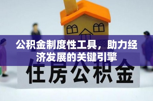 循化公积金制度性工具，助力经济发展的关键引擎