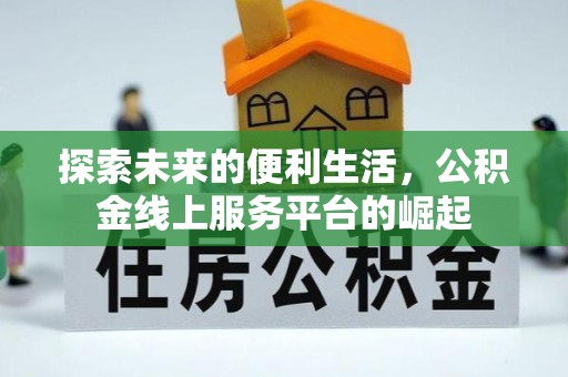 循化探索未来的便利生活，公积金线上服务平台的崛起