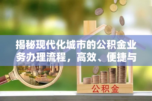 循化揭秘现代化城市的公积金业务办理流程，高效、便捷与未来趋势