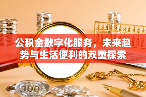 循化公积金数字化服务，未来趋势与生活便利的双重探索