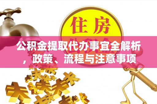 循化公积金提取代办事宜全解析，政策、流程与注意事项