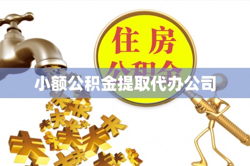 循化小额公积金提取代办公司