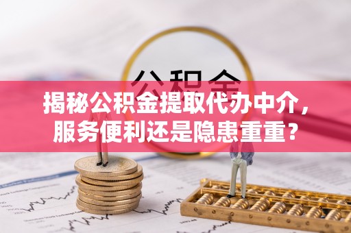 循化揭秘公积金提取代办中介，服务便利还是隐患重重？