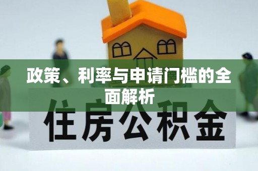 循化政策、利率与申请门槛的全面解析