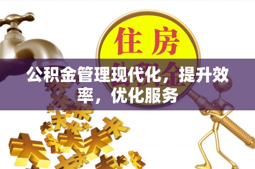 循化公积金管理现代化，提升效率，优化服务
