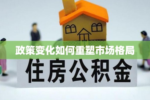 循化政策变化如何重塑市场格局