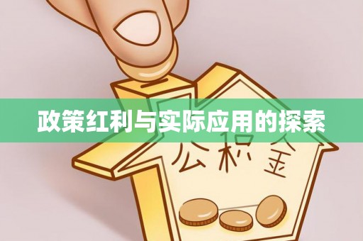 循化政策红利与实际应用的探索