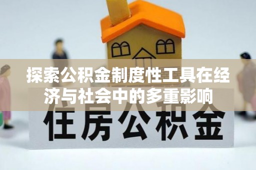 循化探索公积金制度性工具在经济与社会中的多重影响