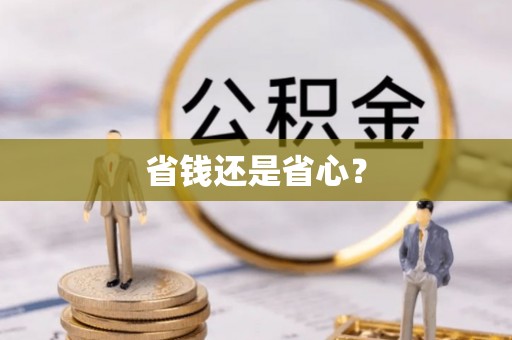 循化省钱还是省心？