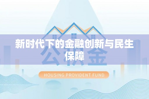 循化新时代下的金融创新与民生保障